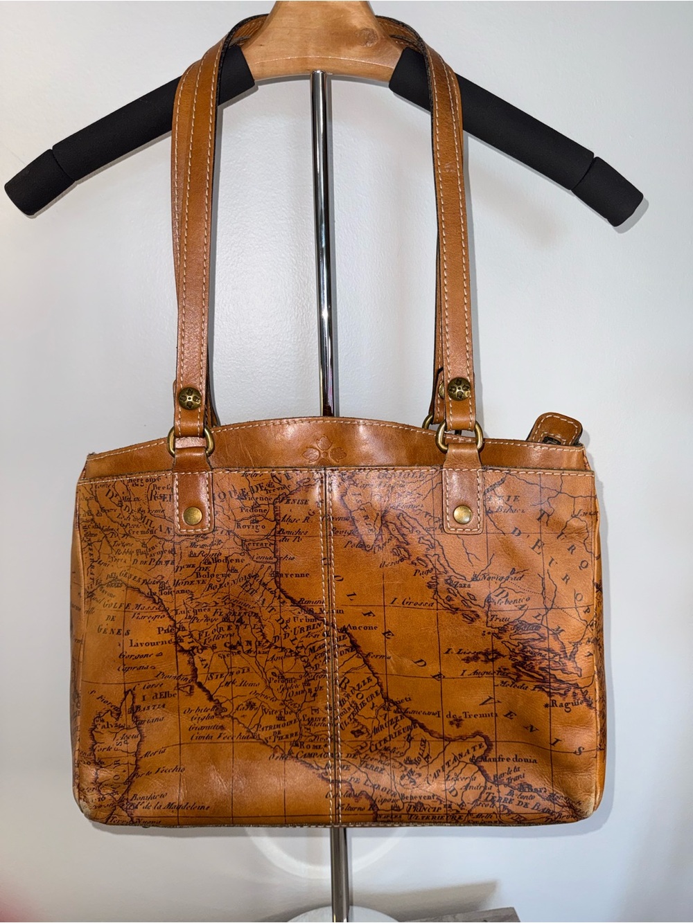 Patricia Nash Leather Poppy Tote